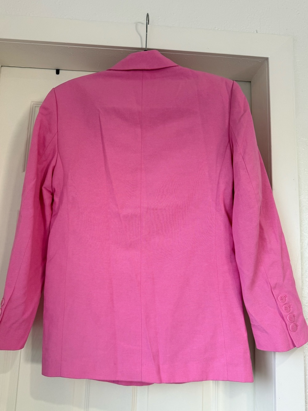 FARM Rio Vibrant Hot Pink Boyfriend Blazer - Picture 3 of 5